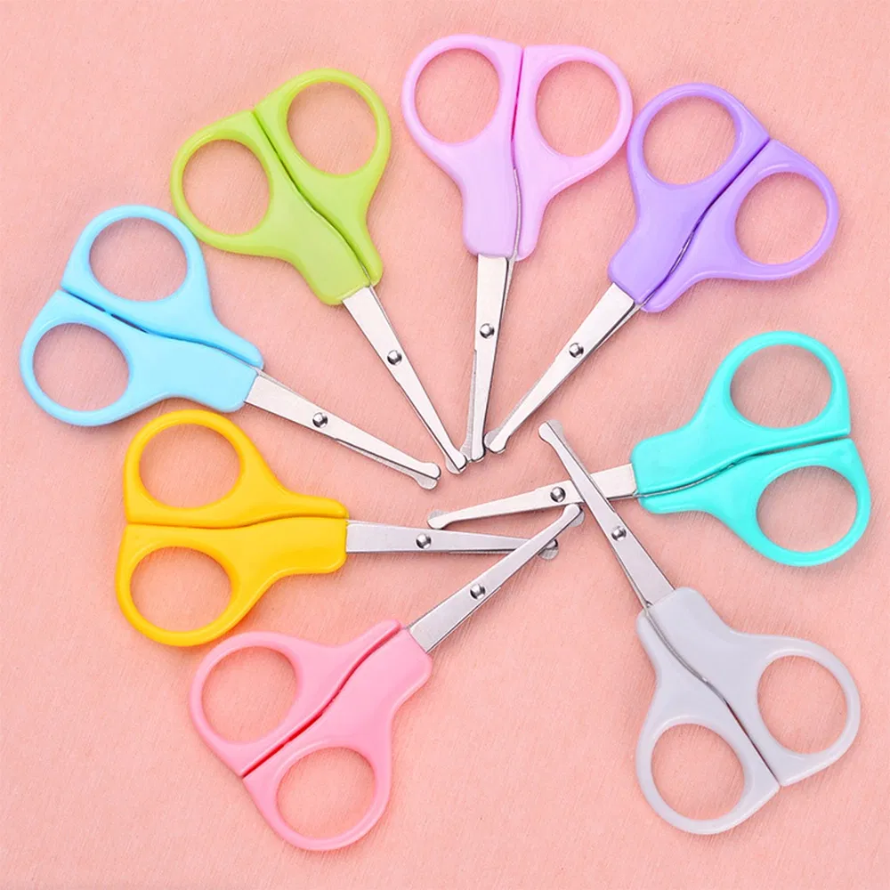 Ready to Ship Baby Nail Scissors Newborn Manicure Tool Baby Nail Cutter Safety Nail Clippers