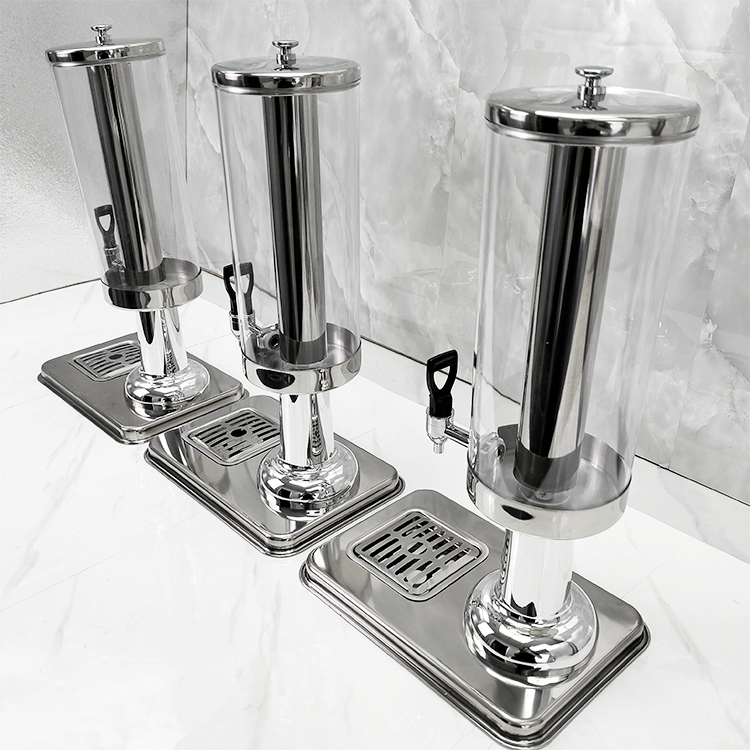 Wholesale Restaurant Equipment Supplier 6L Single Cylindrical Juice Dispenser