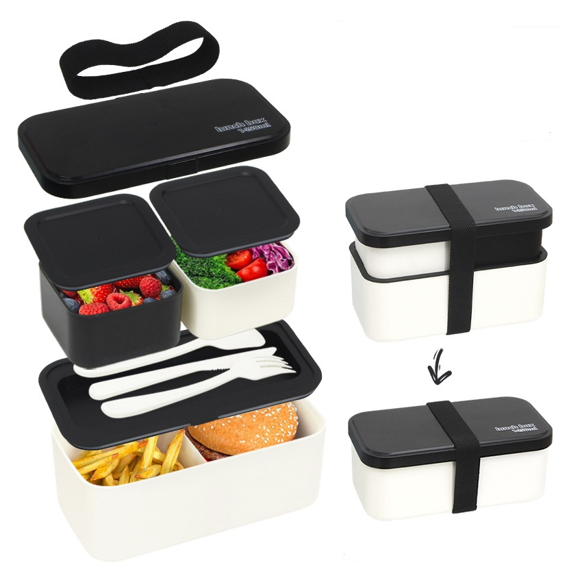 Eco-Friendly Microwave Lunch Box with Lid for Easy Use