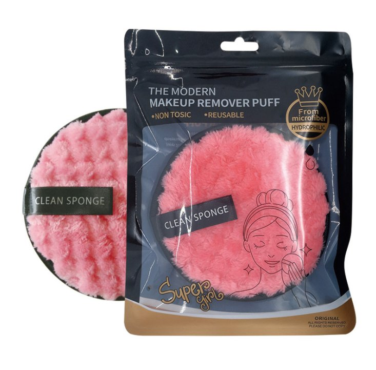 Hot Selling Eco Friendly Make up Remover Pads Reusable Water Microfibre Custom Eye Makeup Towel Remover Pad with Bag