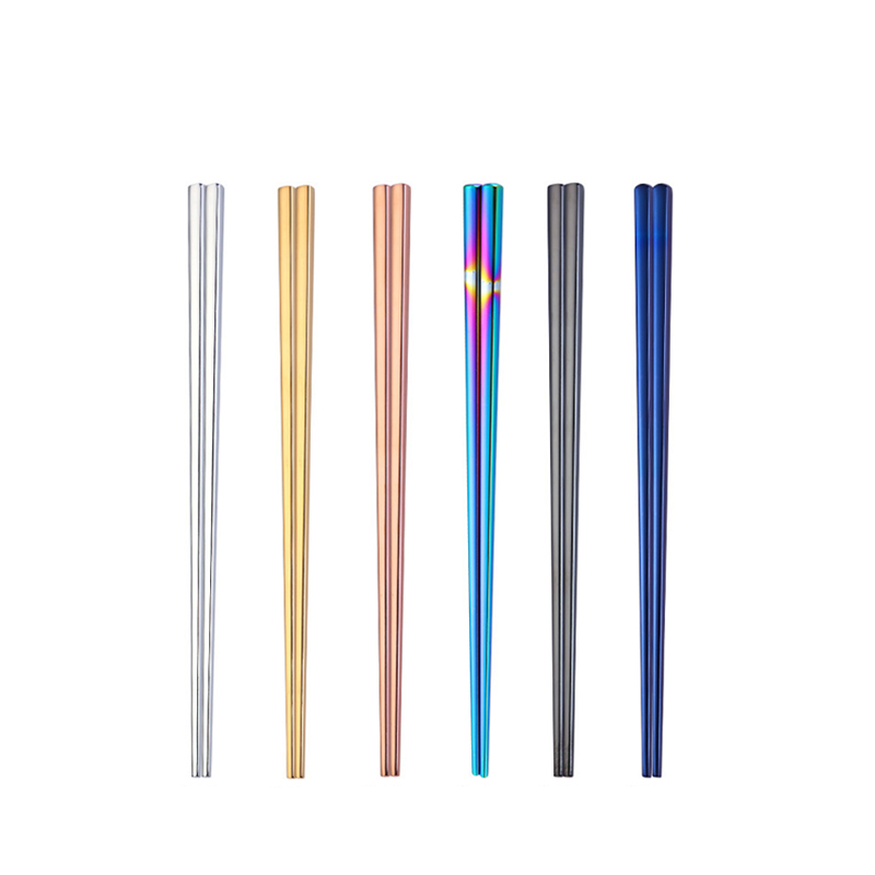 Food Grade Reusable Stainless Steel Chopsticks Korean Japanese Chopsticks