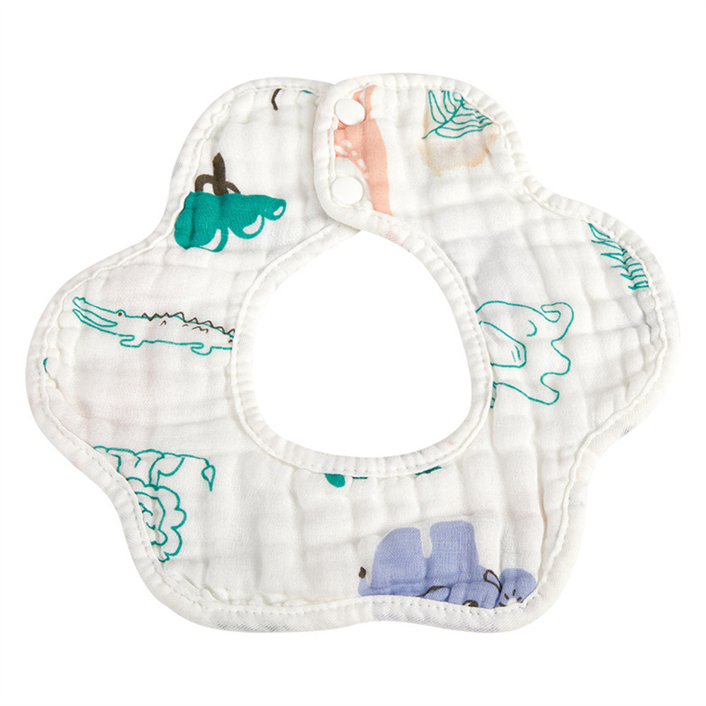 Wholesale Breathable Soft Cotton for Absorbing Moisture in Spring Summer Baby Bibs