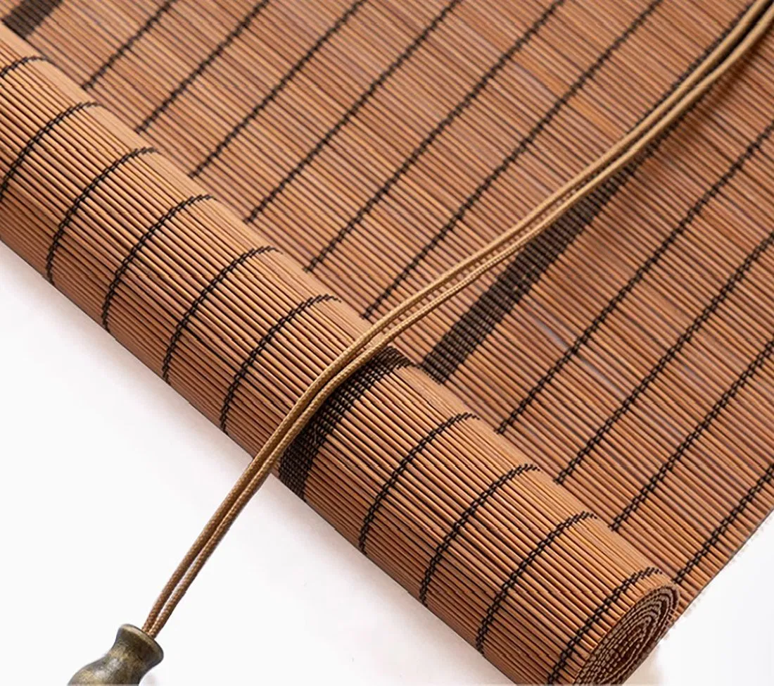 First Price Customized Bamboo Window Blinds Outdoor Roller up Blinds