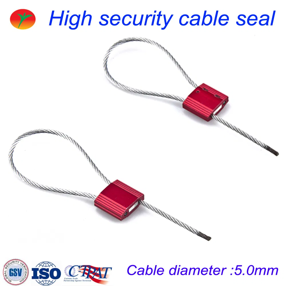Reliable Quality Pull Tight Metal Wire Security Seal for Truck Door