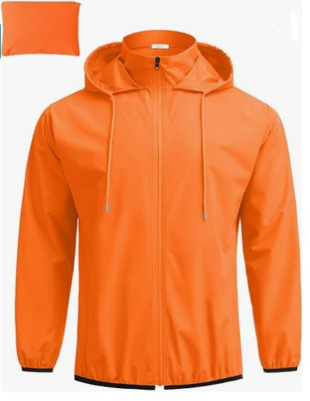 Men Raincoat Heavy Duty PVC Polyester Windproof Sales in Stock Rain Gear