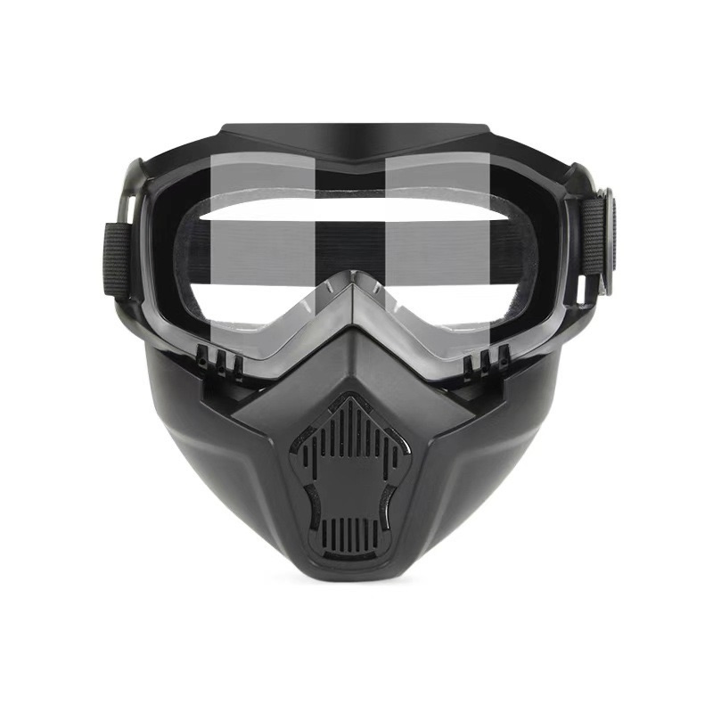Jyg003retro Harley Style off-Road Goggles Welder Protective Glasses