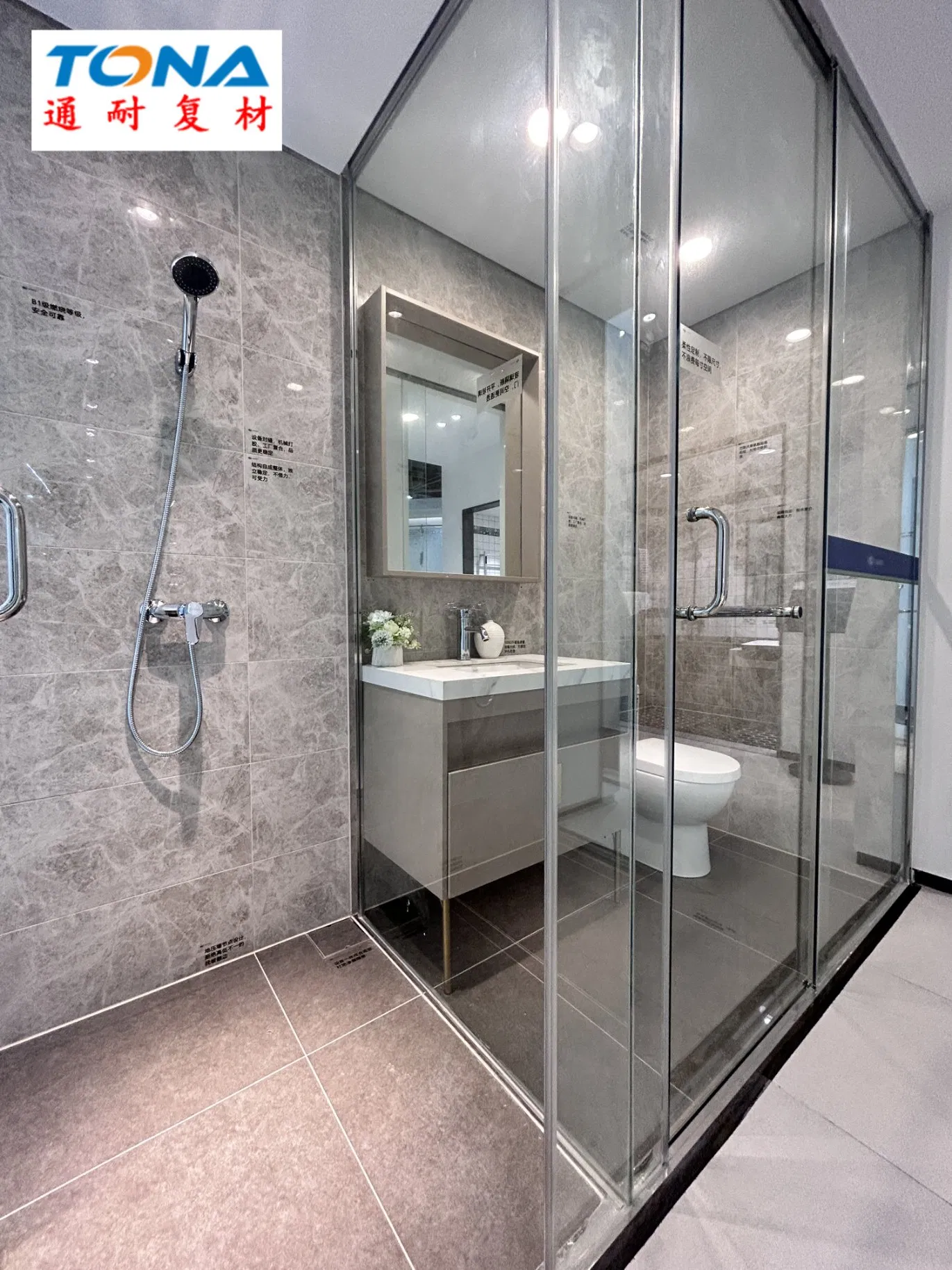 Accessories Prefabricated Furniture Modern Design Quick Assembly Factory Direct SMC Bathroom