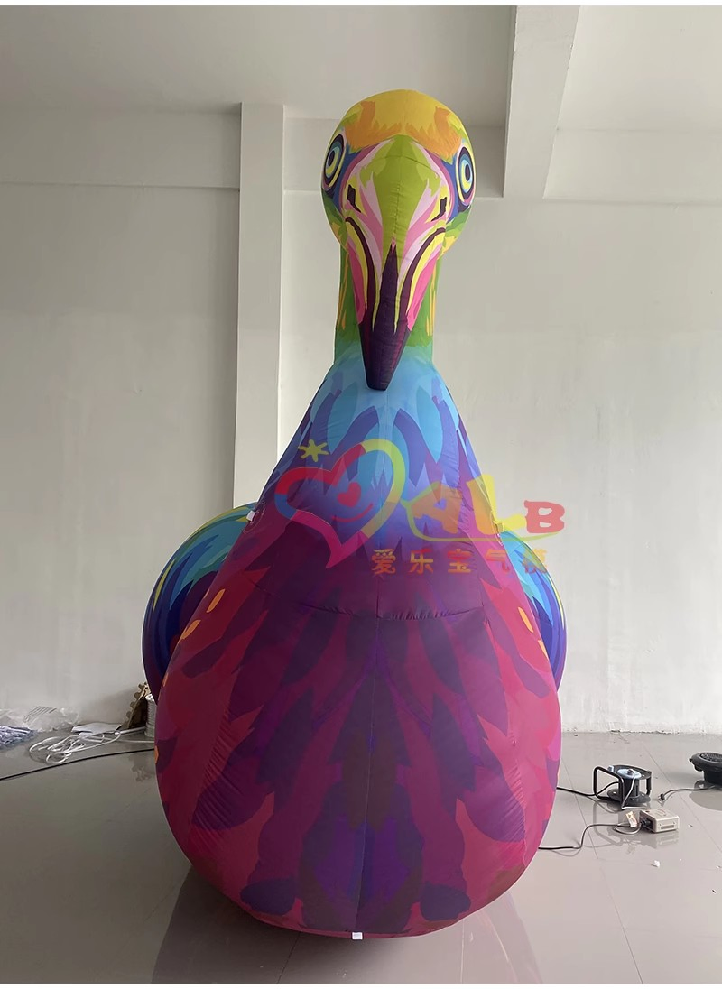 Boyi Flamingo Bird Inflatable Balloon for Jungle Theme Decoration