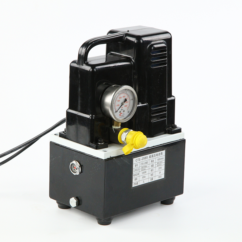 QQ-700 Single Acting Portable Mini High Pressure 220V 70MPa 0.75kw Electric Hydraulic Oil Pump