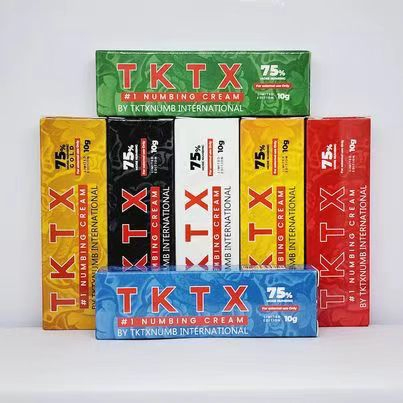 Factory Tktx 99% Gold 75% Tattoo Numbing Cream Anesthetic Painless Ointment for Microblading Permanent Makeup Tattoo Supply