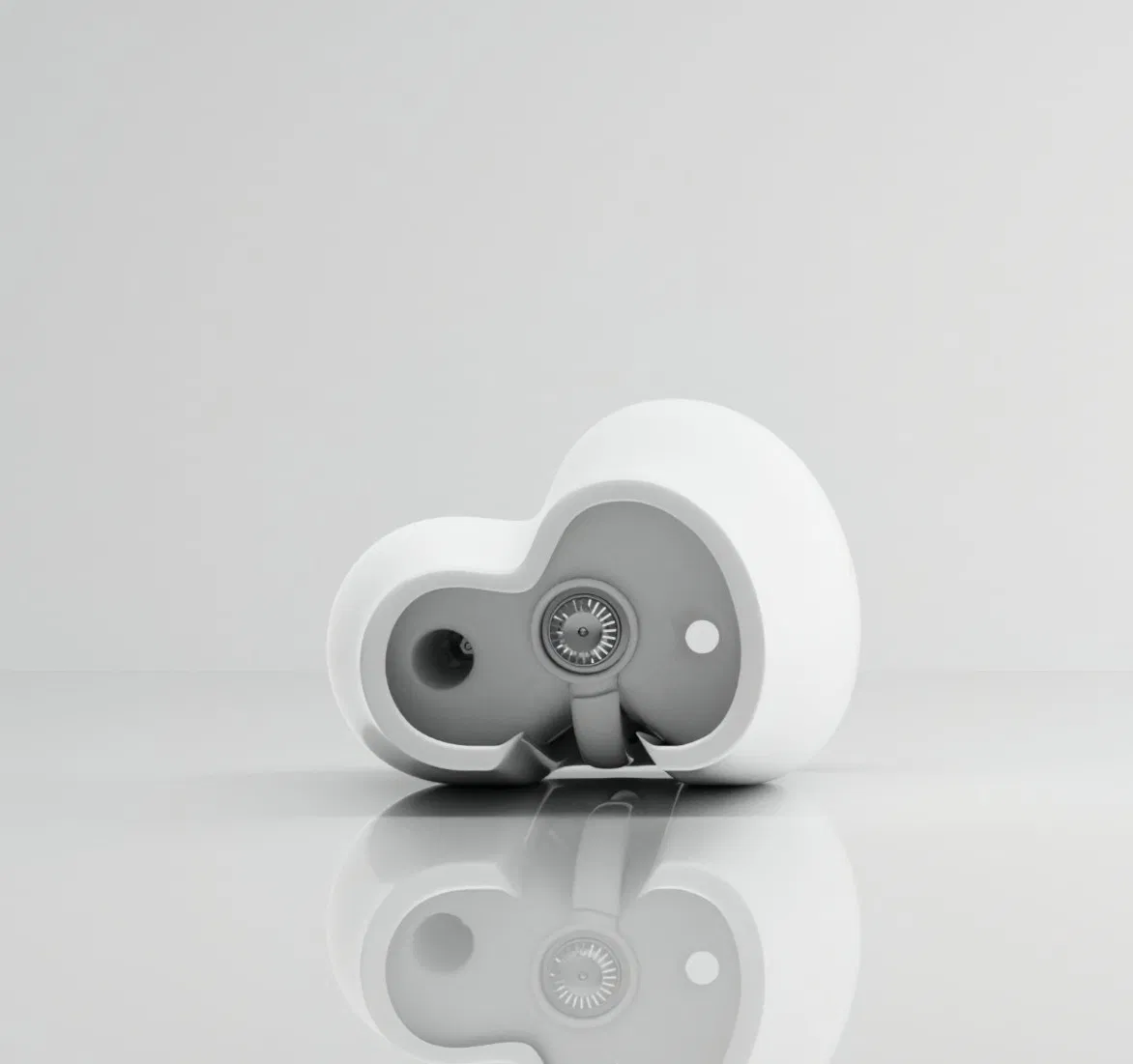 Sanitary Ware Hotel Household Modern Design Irregular Shape Mop Tub White Color Mop Pool Export Mop Basin Sink