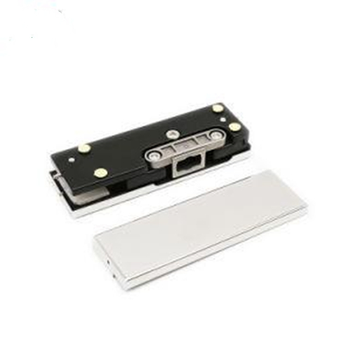 304 Stainless Steel Cover Frameless Glass Door Hardware Bottom Patch Fitting