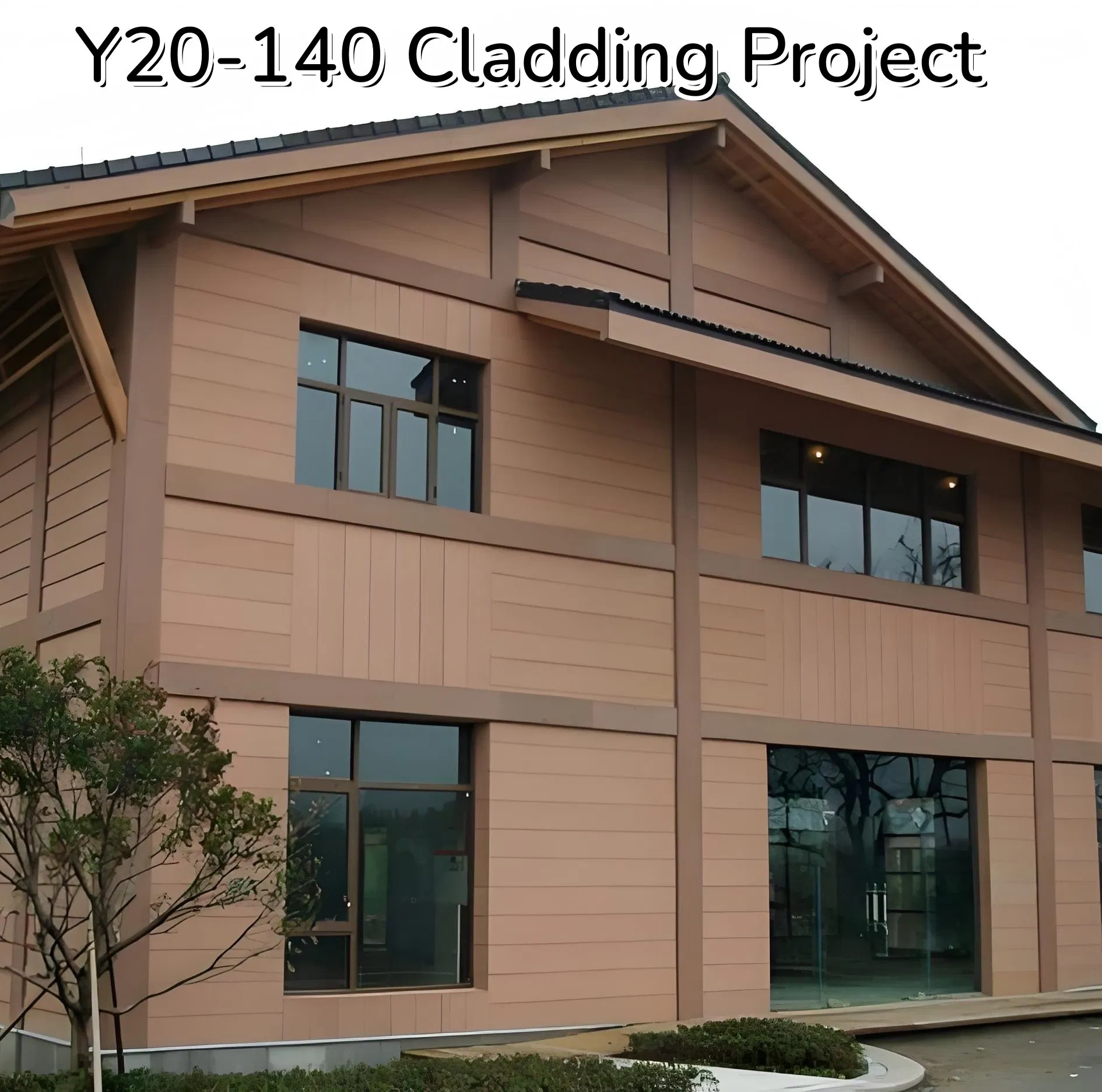 Wood Plastic Composite WPC Waterproof Wall Panel Terrace Garden Decor Panel Sheet