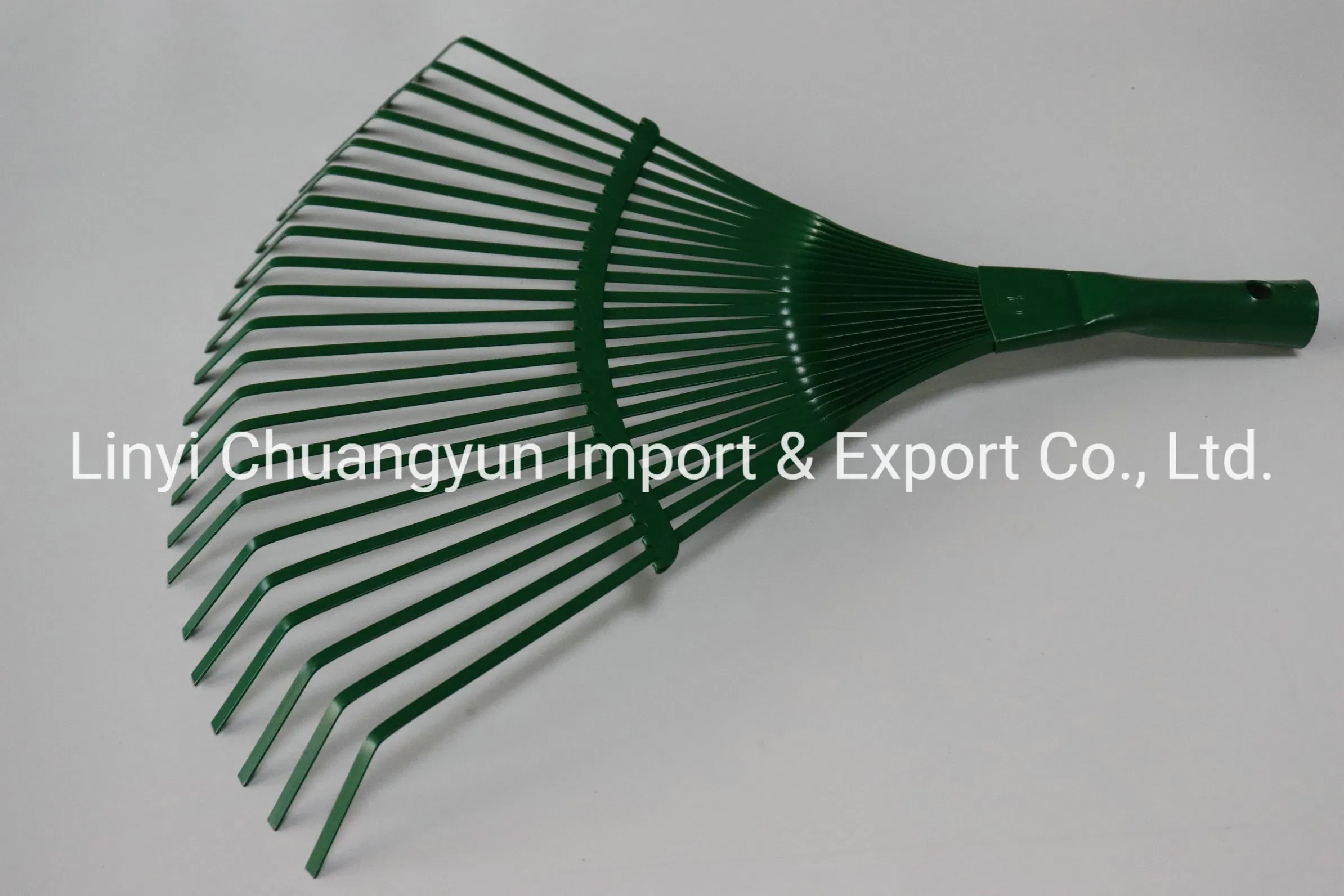 22 Teeth Carbon Steel Garden Sweeping Grass Leaf Rake