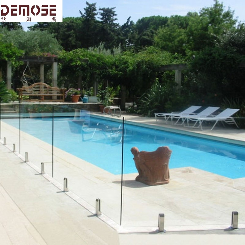 Safety Tempered Glass Pool Railing with Durable Construction for Enhanced Protection