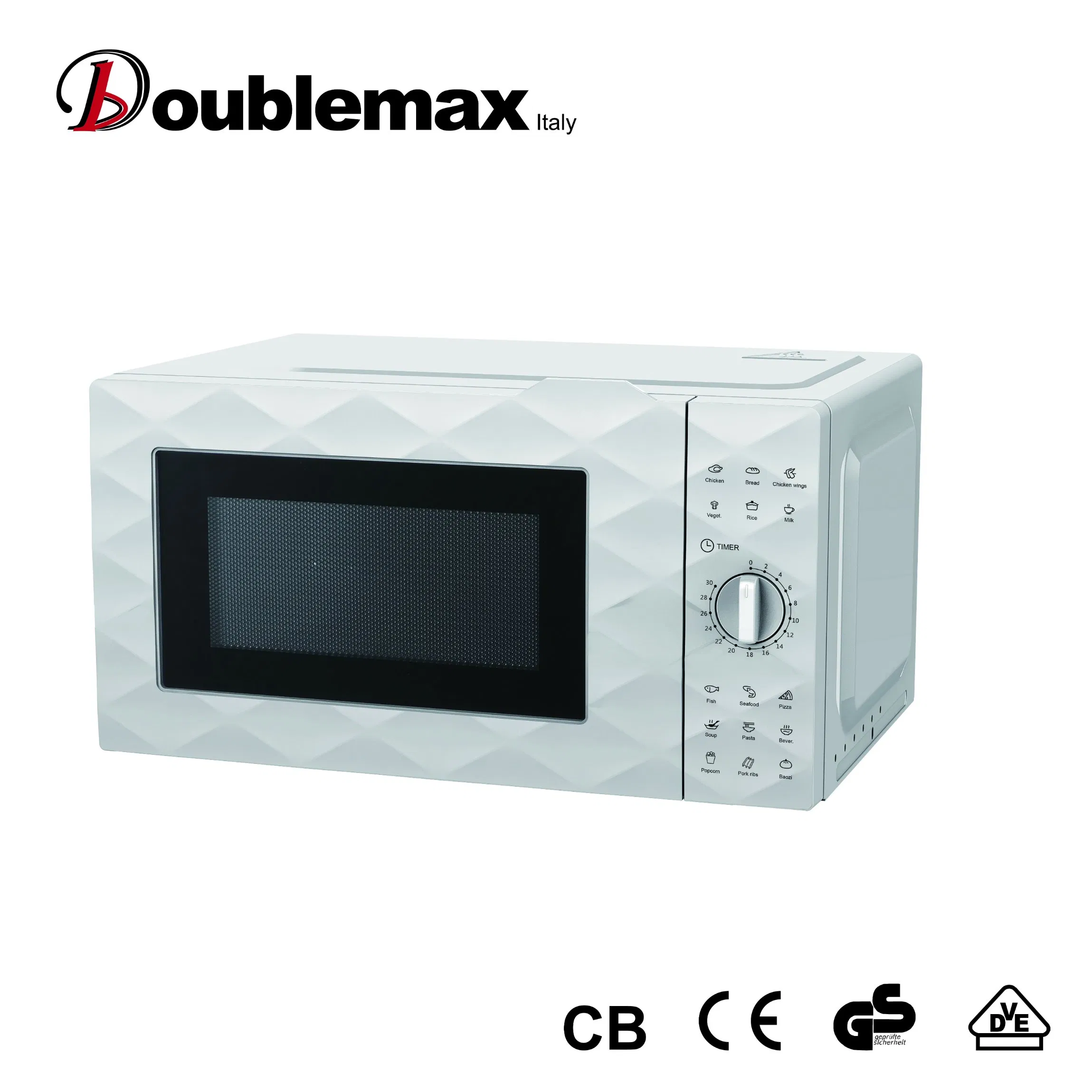 20L-25L Home Electric Digital Black Glass Microwave Oven with Grill