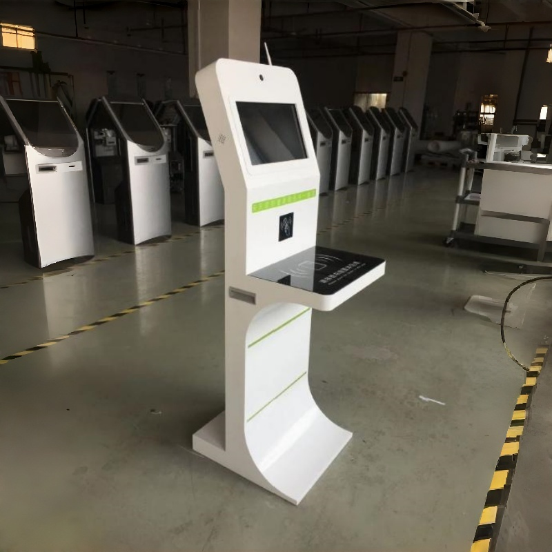 Library Touch Screen Kiosk with RFID Card Reader