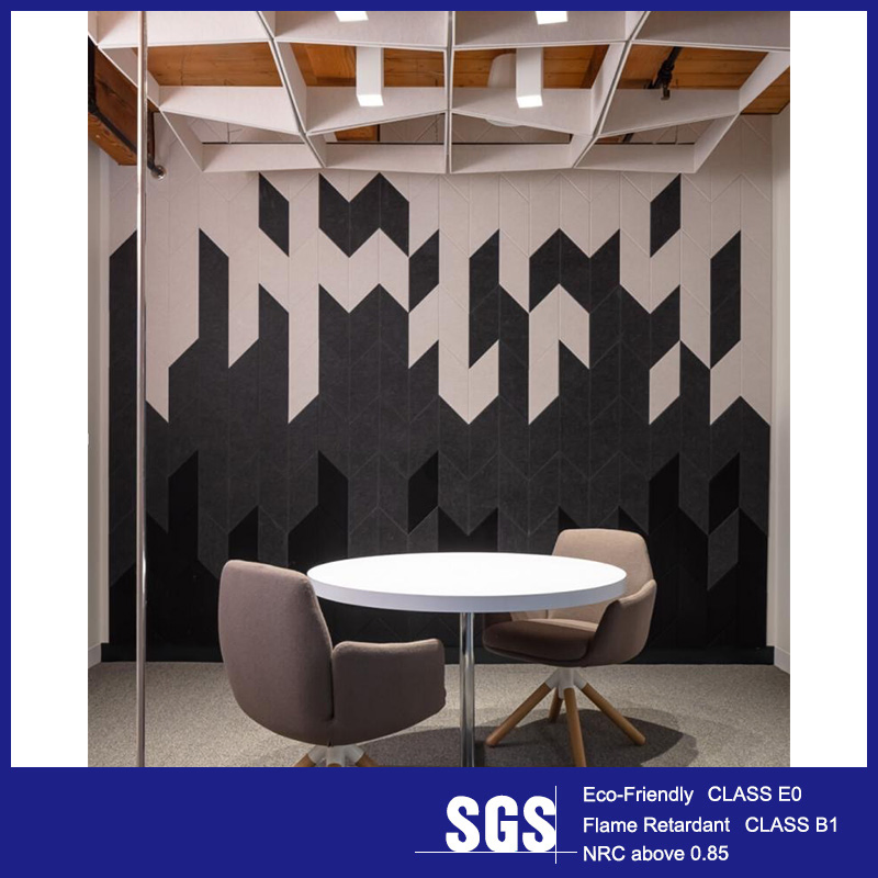 Th-Star E0 3D Wall Soundproof Decorative Hexagon Pet Polyester Fiber Acoustic Panels