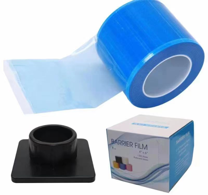 Mulit Color 4" X 6" 1200 Sheets Protective PE Barrier Film Wholesale