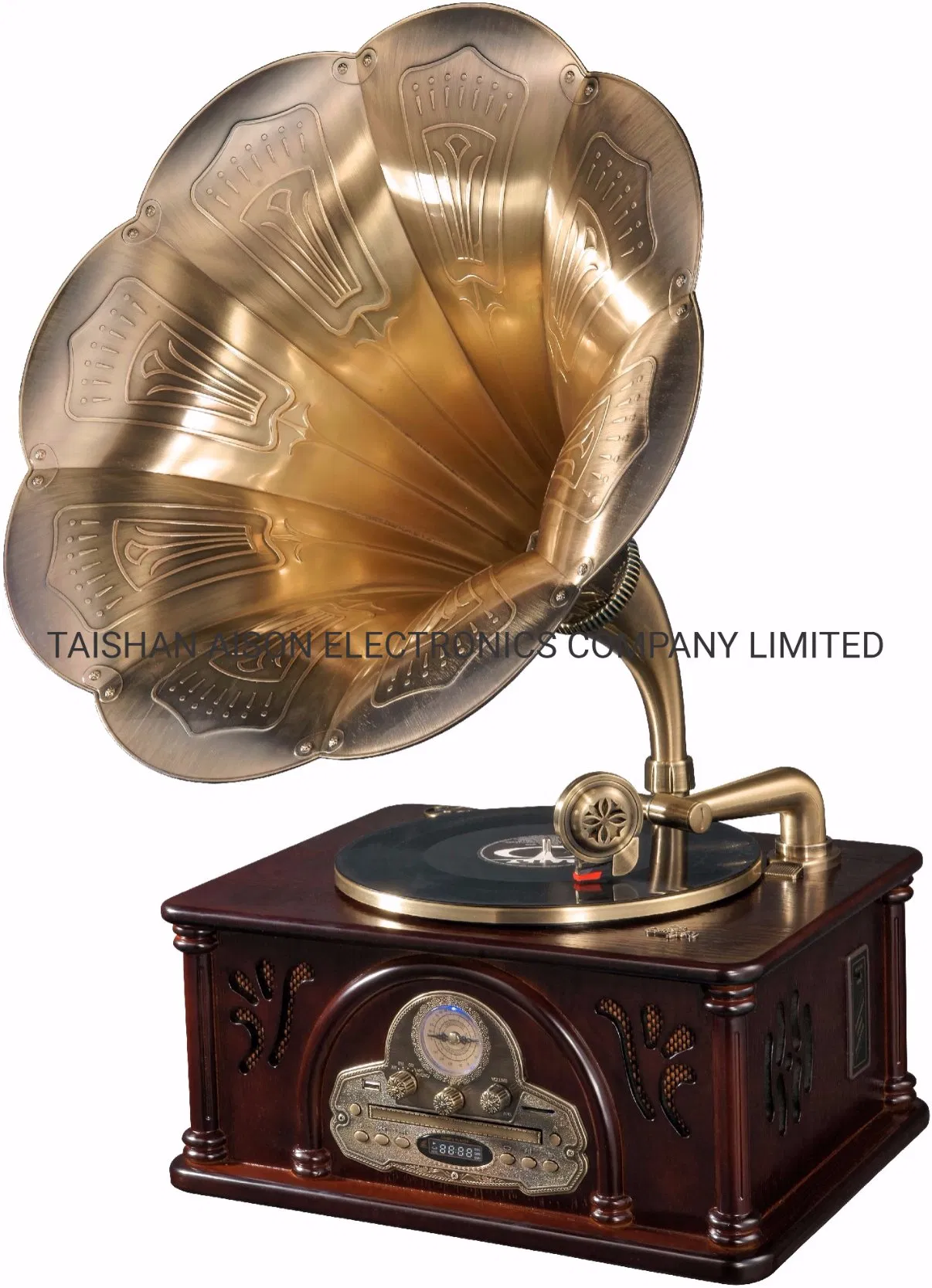 Аналоговый радио-центр Aison с CD, Bluetooth и кассетой