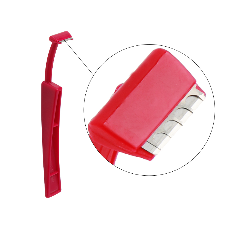 D107 Small MOQ Eyebrow Hair Remover Single Netted Blade Eyebrow Trimmer Razor