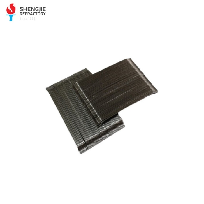 Стальное огнеупорное волокно для бетона и печей