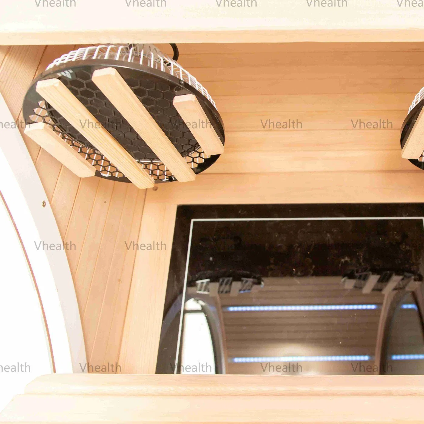 Modern 1-Person Far Infrared Indoor Sauna Room Acrylic Oxygen Chamber