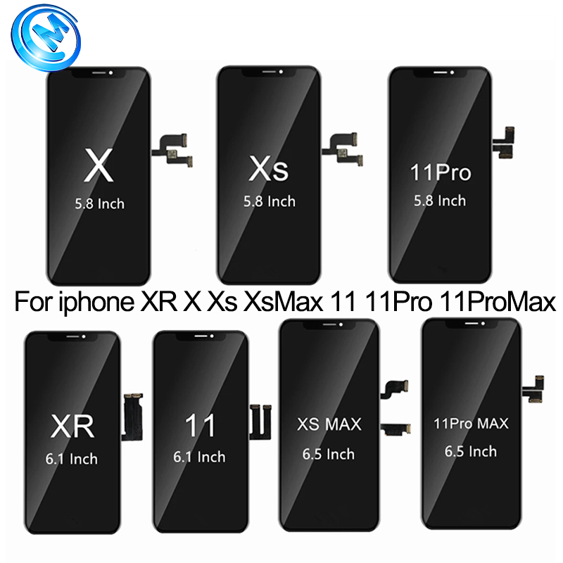 LCD Touch Screen Frame Assembly for iPhone Xs LCD for iPhone Xs Max LCD