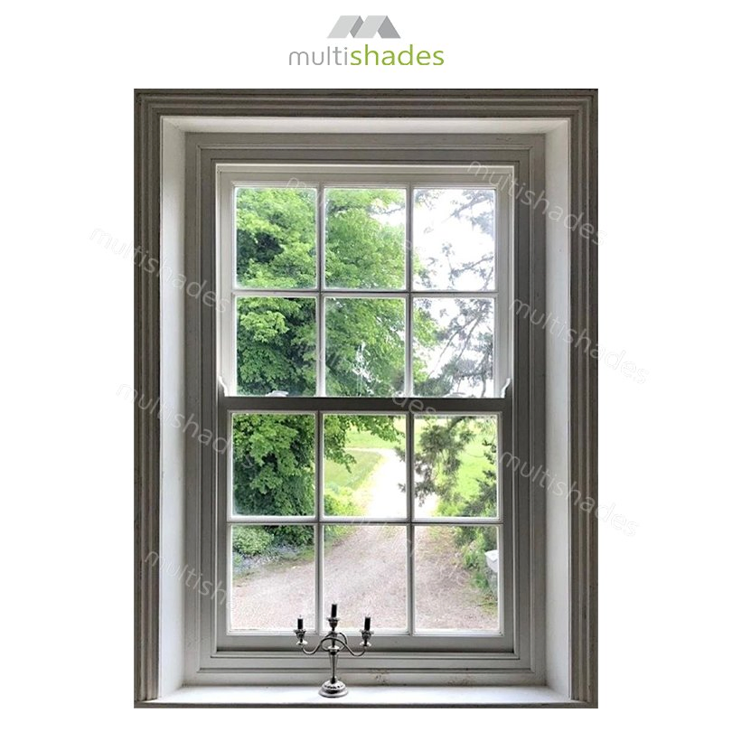 Раздвижное окно из алюминия с шумоизоляцией