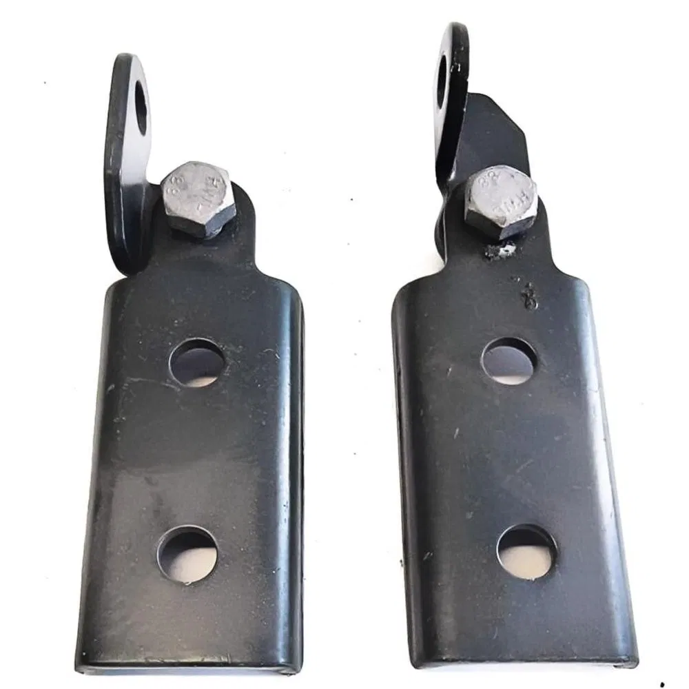 Unistrut Channel 3 Hole Adjustable Anti-Seismic Hinge Fitting with Black Coated