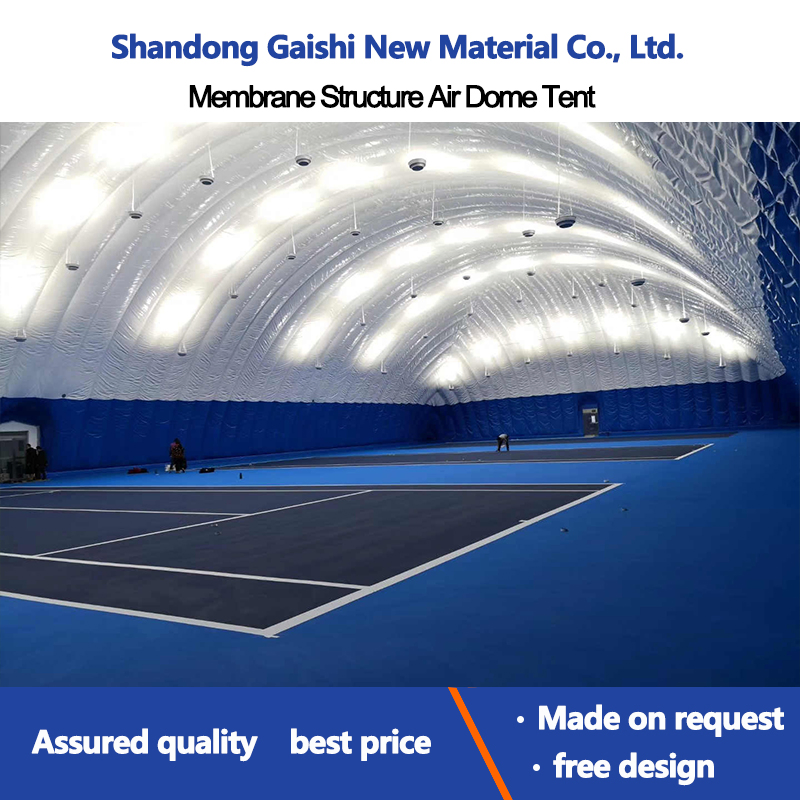 Outdoor Inflatable Air Supported Structures Large Sports Building Domes for Football Hall