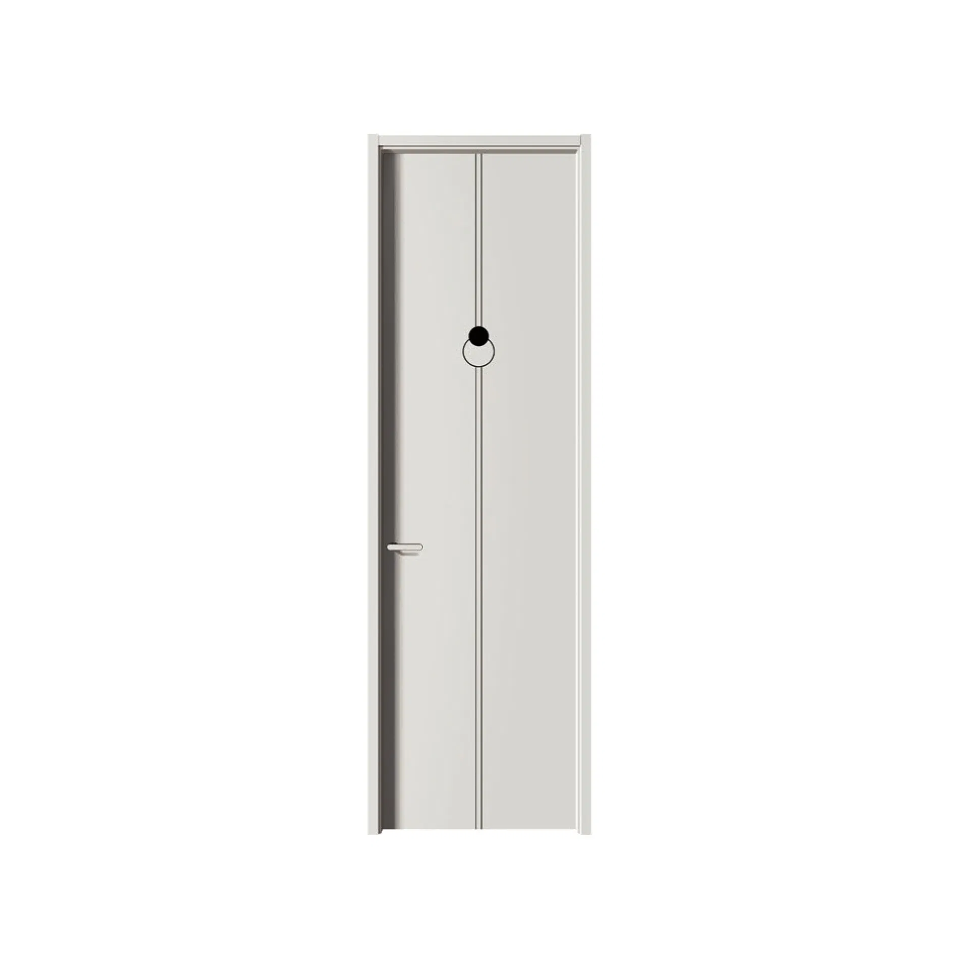 Wholesale Modern Apartment Hotel Use Melamine MDF Wooden Door