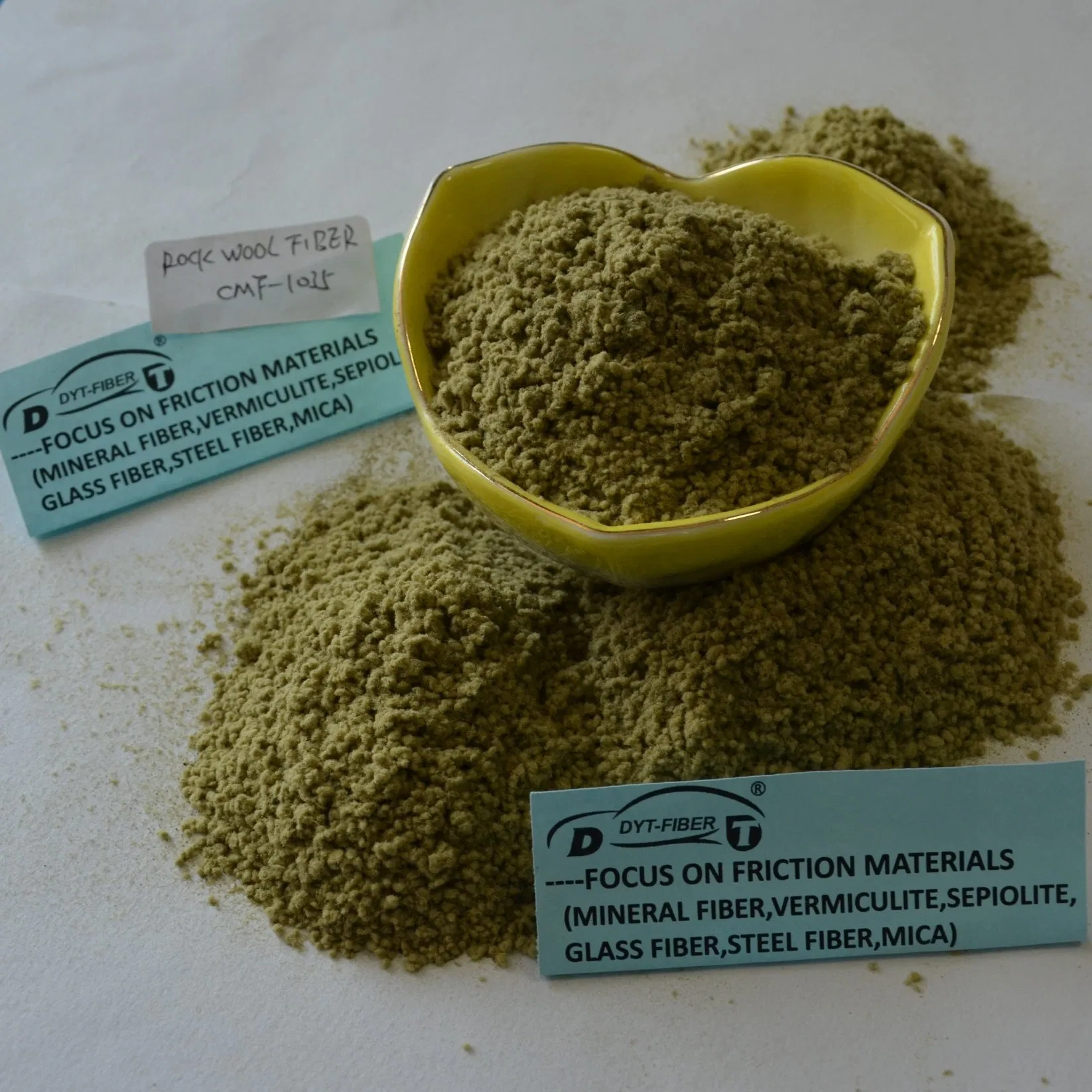 Rock Wool Fiber No-Asbestos Cellulose Fiber Mineral Fiber for Manufacturing Brake Pads