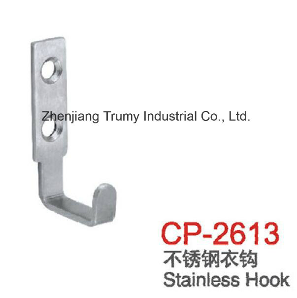 Wholesale Modern Toilet Cubicle Accessories Clothes Steel Hook