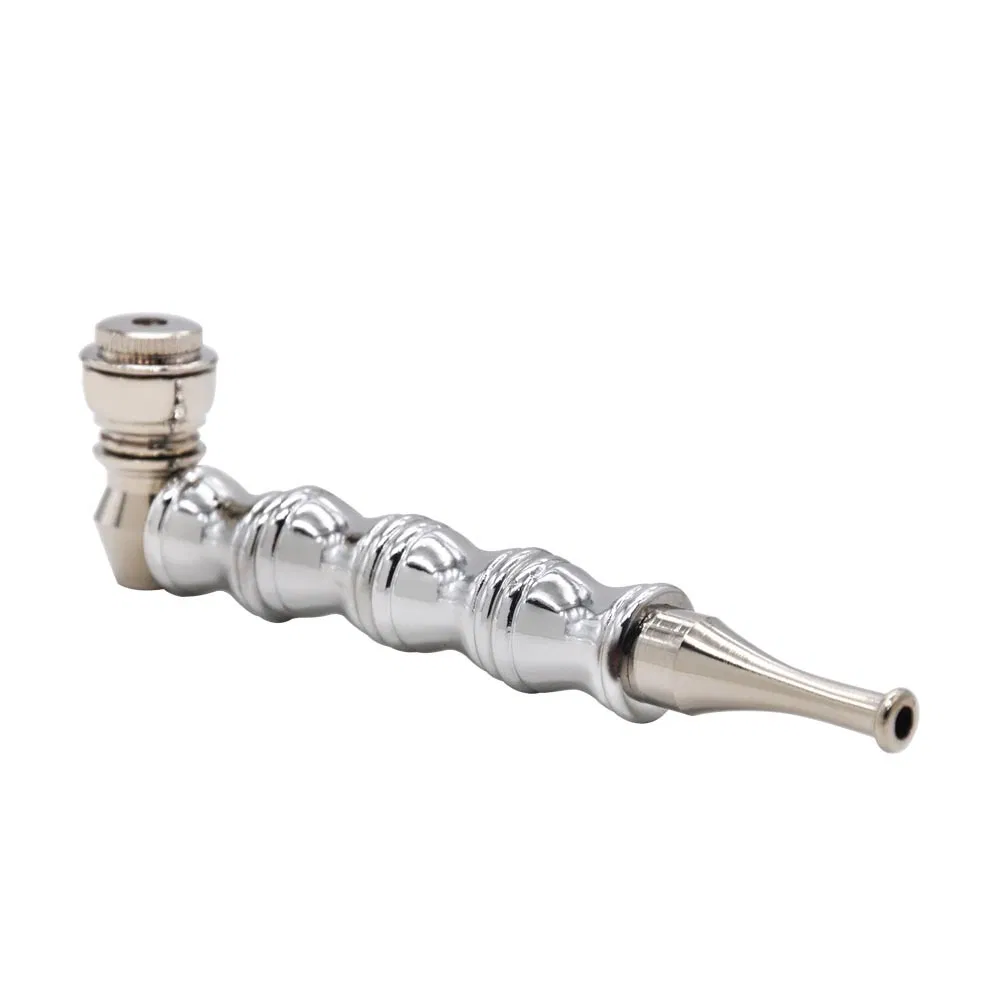 2021  New Slubby Metal Pipe Smoking Pipe