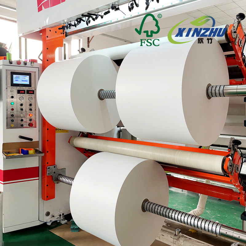 Jumbo Roll Material Strong Adhesive Direct Top Thermal Self-Adhesive Paper Vulcanized Tire Label Material