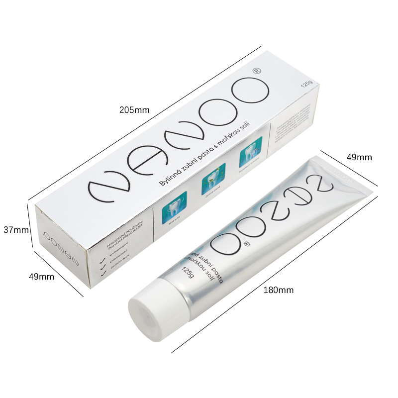 Custom Private Label Ginger Herbal Toothpaste for Gum Care
