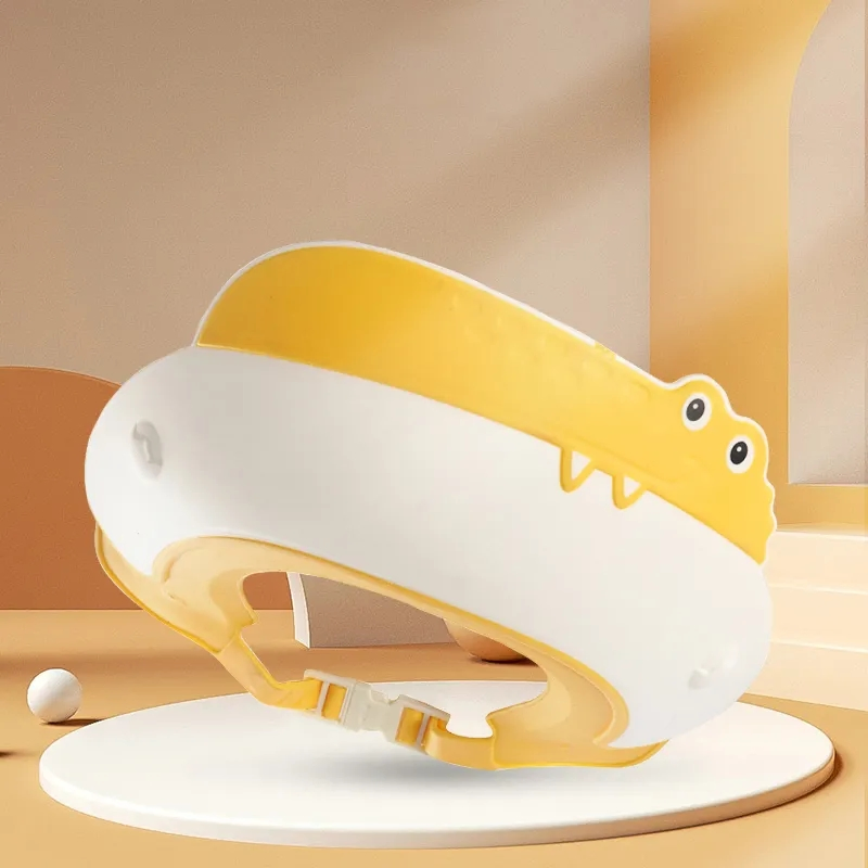 Adjustable Soft Baby Bathing Shampoo Shower Protection Hat Kids Ear Shower Cap