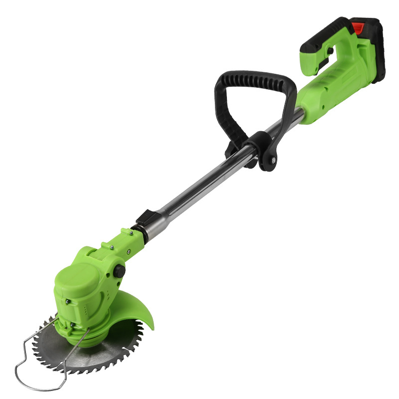 Аккумуляторная газонокосилка электрическая с литий-ионным аккумулятором