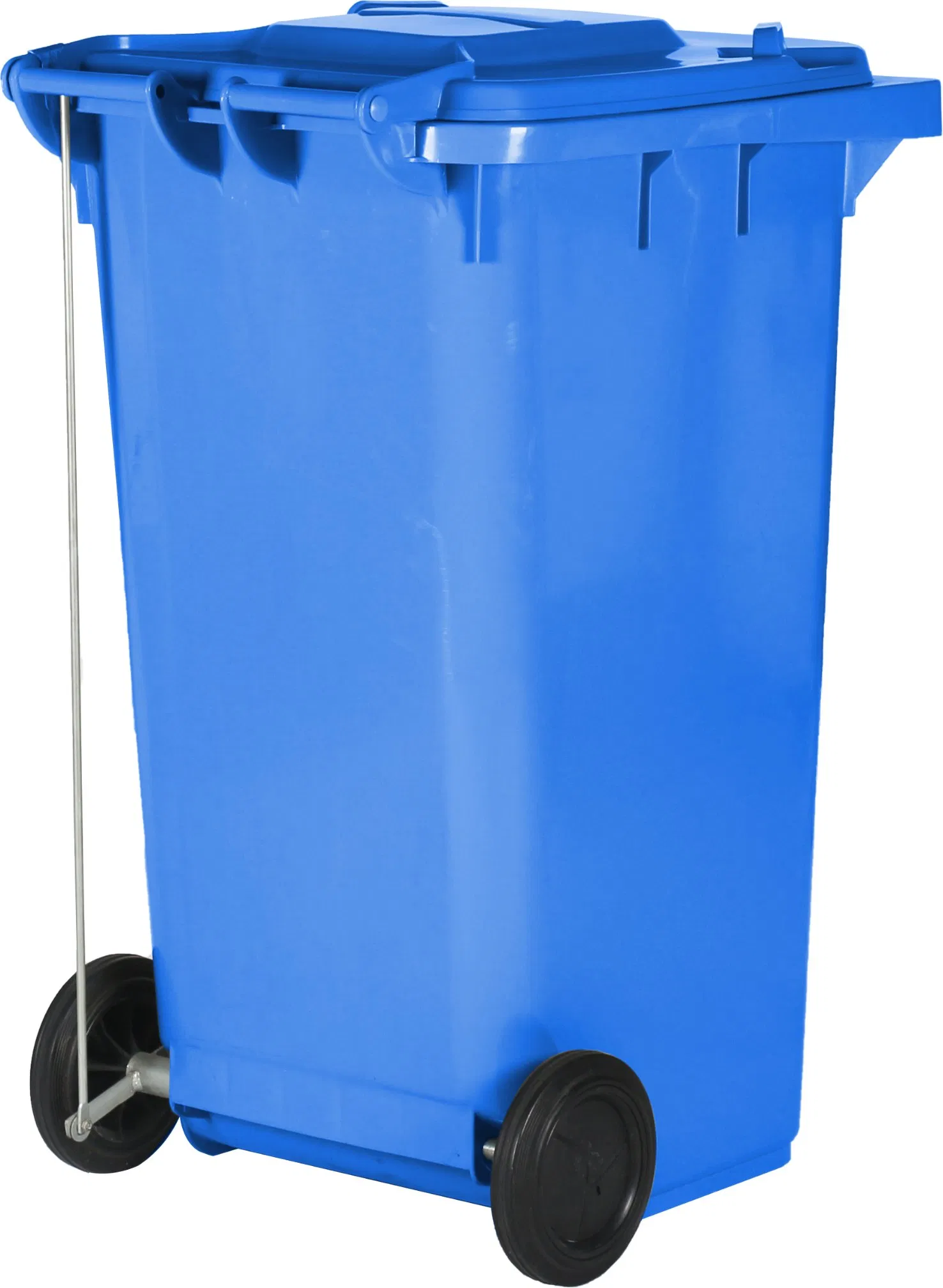 Мусорный бак 120л с педалью и колесами