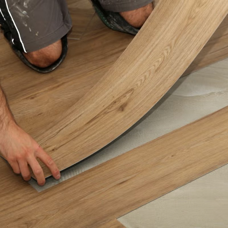 Виниловый пол SPC Click с замком, влагостойкий