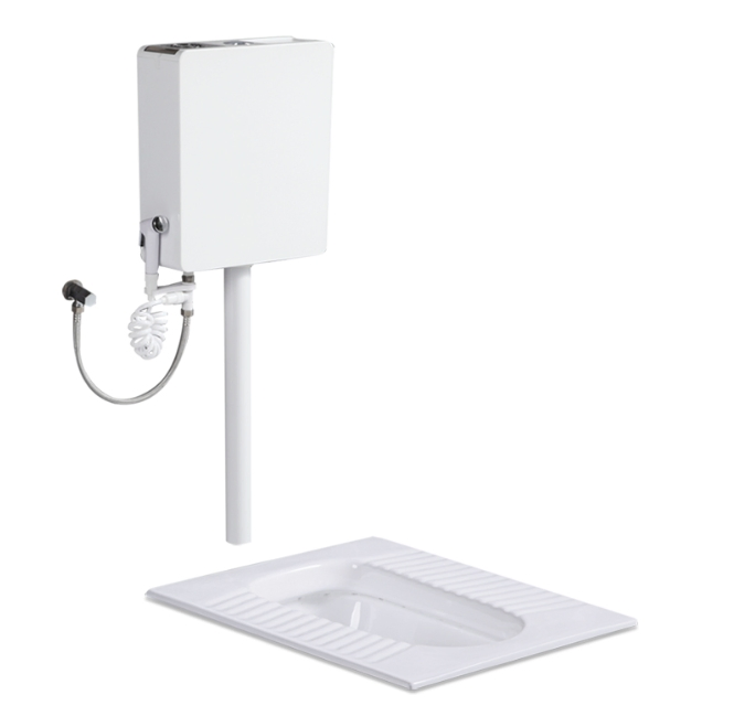 Fluor Bathroom Fitting Plastic PP Wc Flushing Cistern Toilet Water Tank