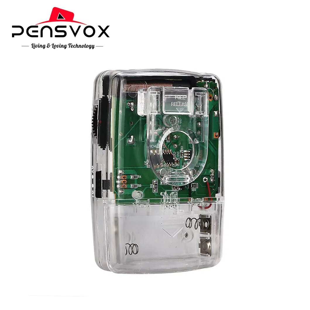 Development and Production Earpiece Radio Earphone for FM 88-108MHz Fixed Frequency Radio Sports Events Collective Meetings