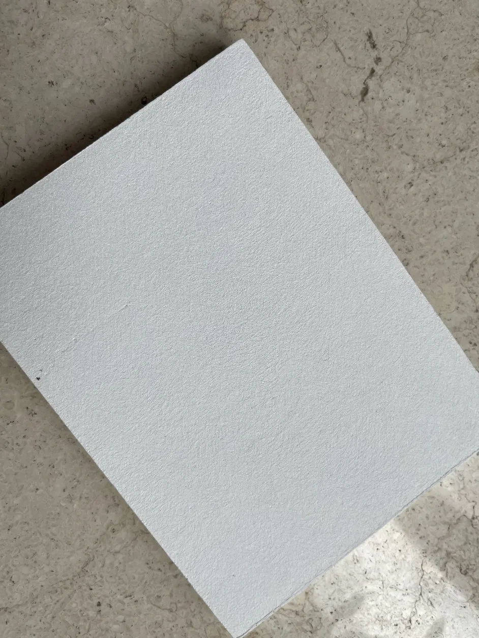 Acoustic Glass Wool Ceiling Tiles Square Edges No Collapse Moisture-Proof and Mildew-Proof