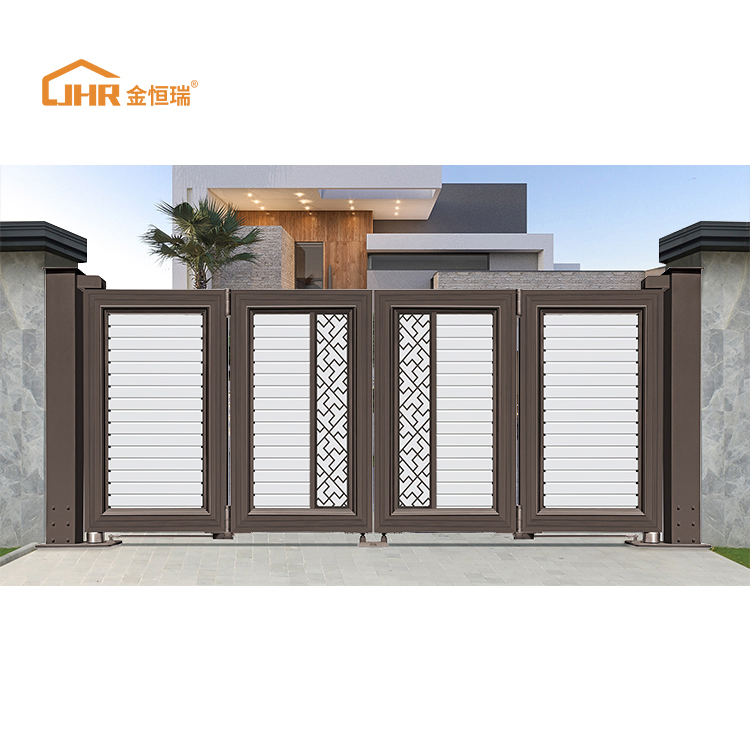 Premium Jhr Aluminium Courtyard Gate for Stylish Entrances
