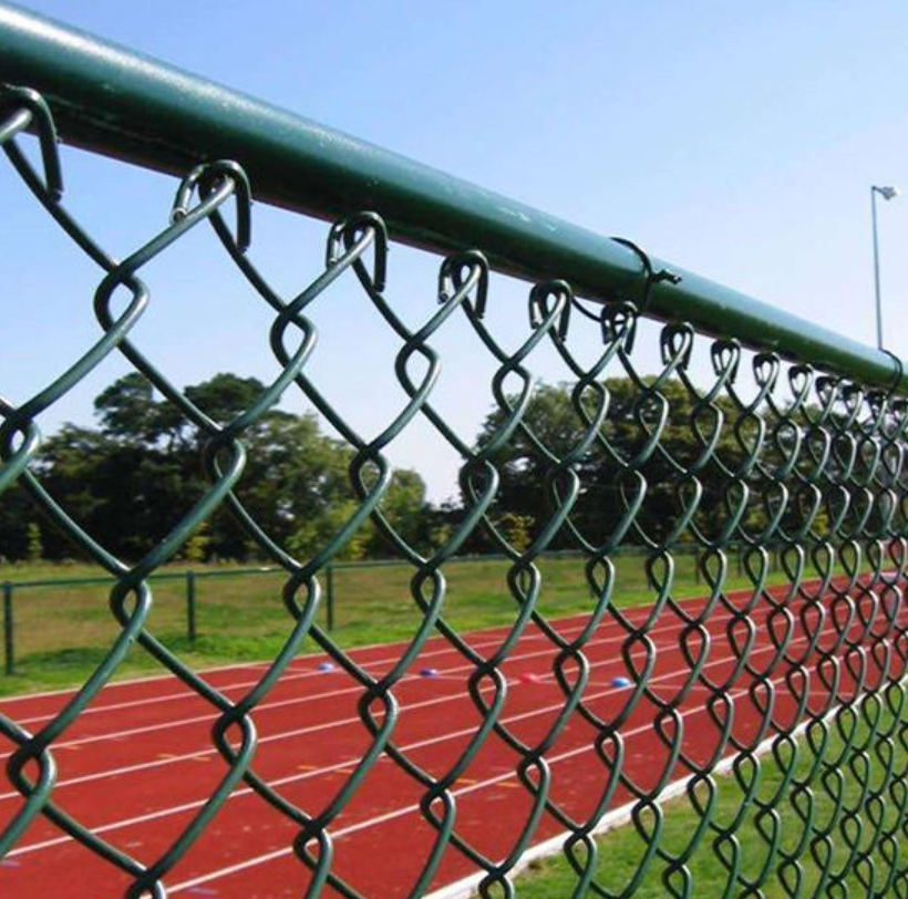 High-Quality PVC Coated Chain Link Fencing for Sports Courts