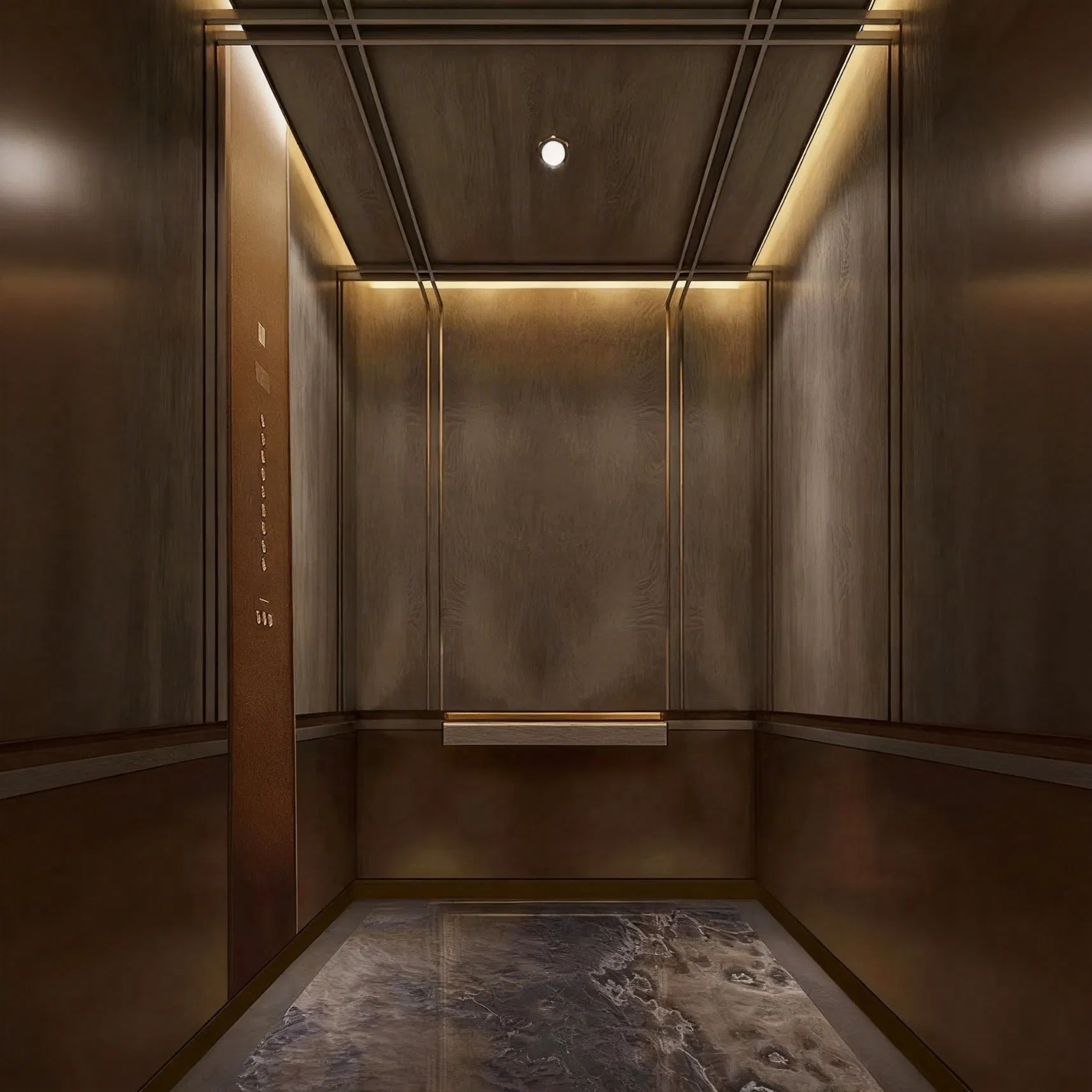 Customizable Elevator Door Panels for Modern Building Designs