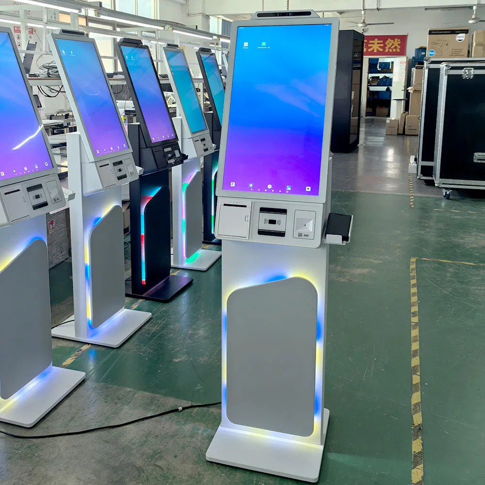 27 Inch LED Self Payment Terminal with POS Stand and Camera