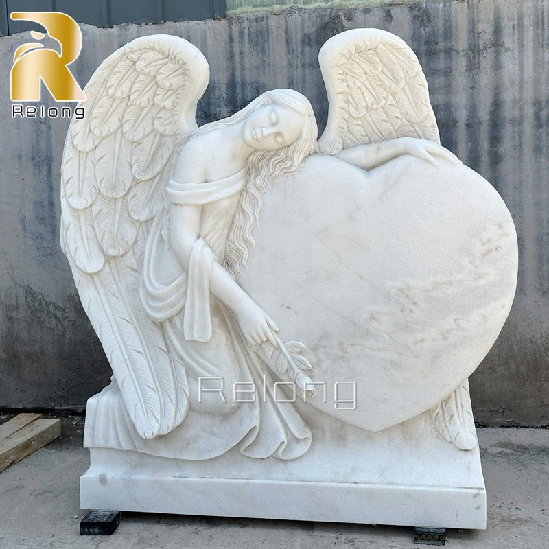 Custom Memorial Marble Carving Tombstone Sculptures