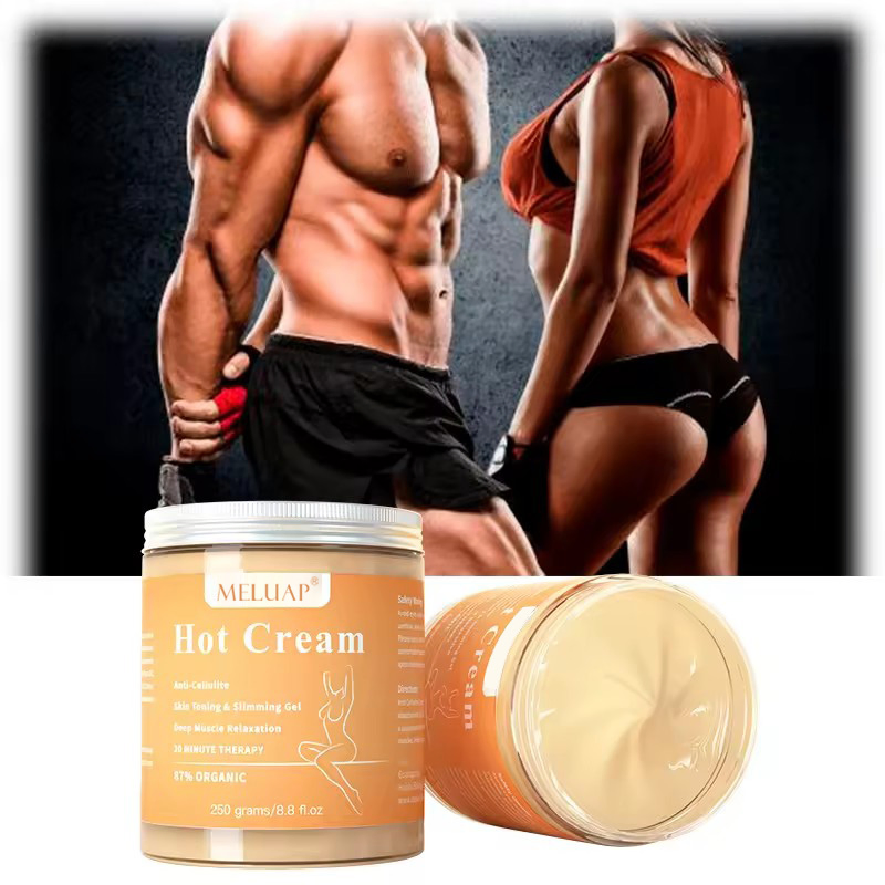 OEM Body Shaping Hot Cream Weight Loss Belly Fat Burn Organic Slimming Lotion Turmeric Hot Slimming Cream